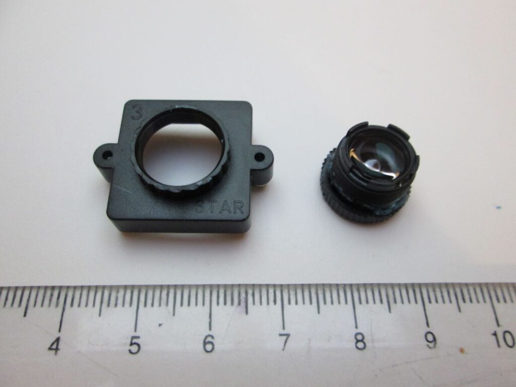 S-Type M12 Board lens mount with screw in lens from a Exodus Lift.  Typical of many trail cameras. 